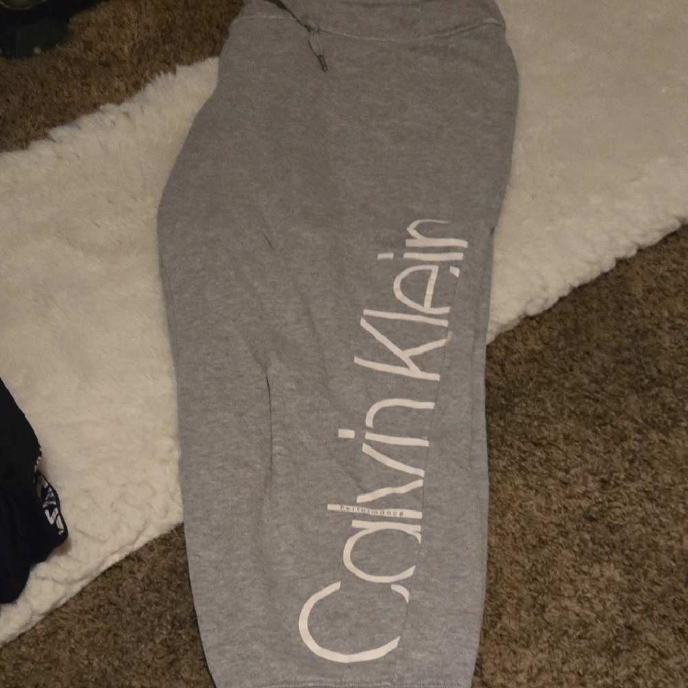 Calvin Klein Heather Gray Lounge Pants